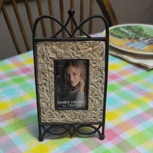 Brown and Cream Decorative Frame